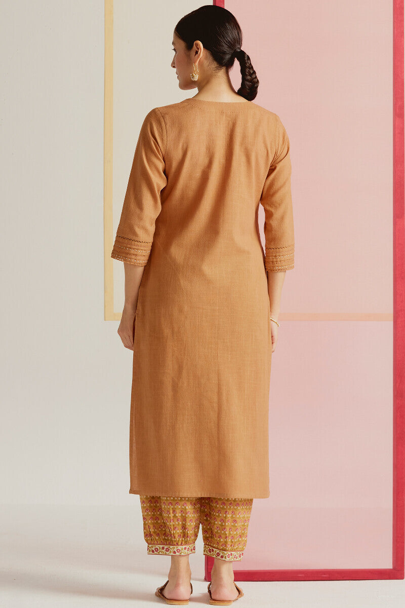 Roza Seerat Mustard Kurta