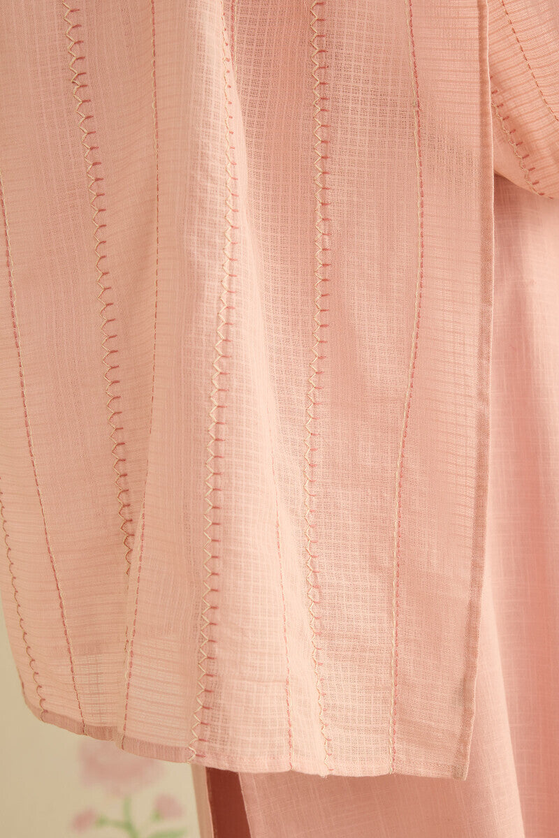 Kashida Kiara Pink Dupatta