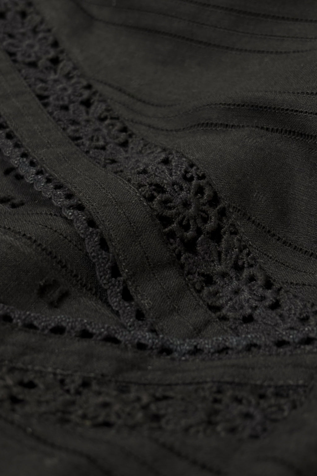 Roza Sehr Black Kurta