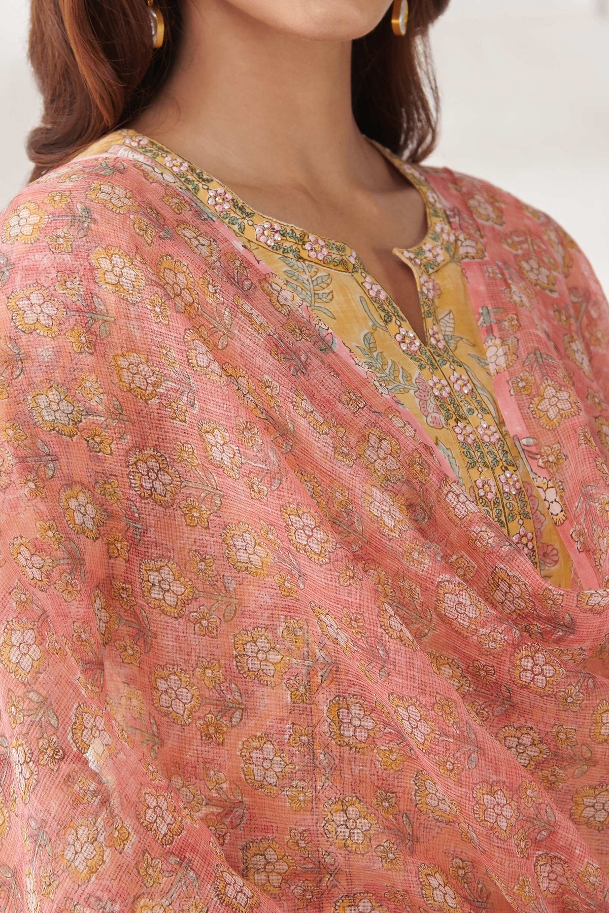 Gulshan Bagh Fahima Sanganeri Kota Dupatta