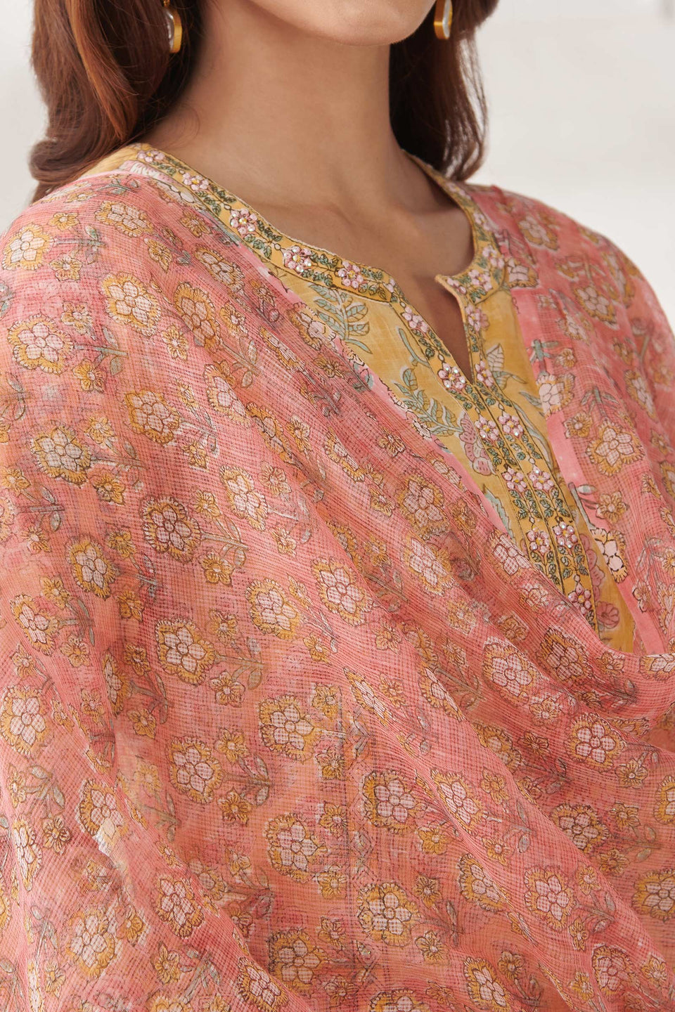 Gulshan Bagh Fahima Sanganeri Kota Dupatta