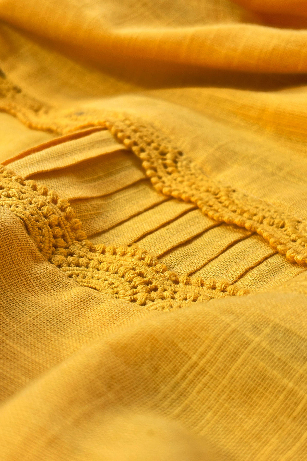 Roza Sehreen Mustard Kurta