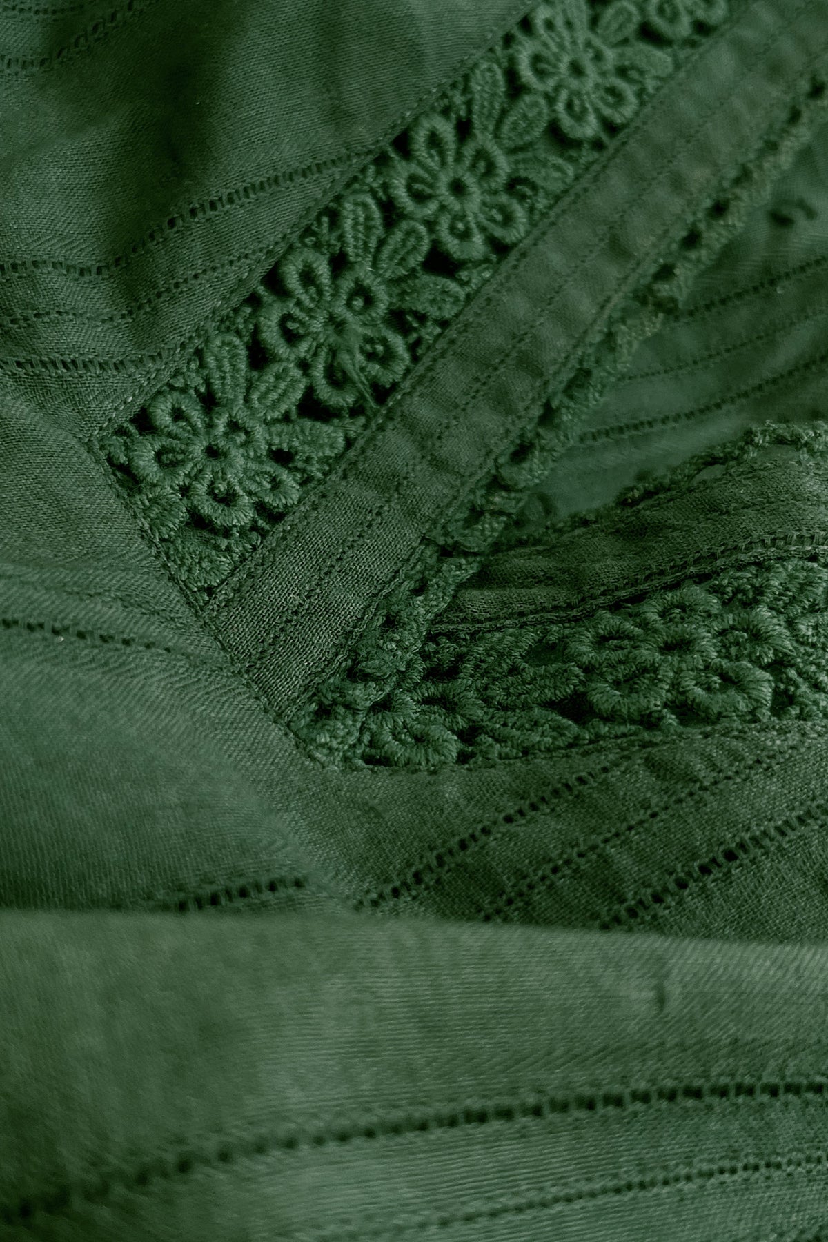 Roza Sehr Olive Green Kurta