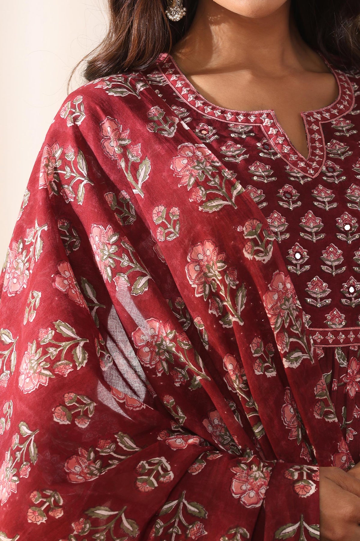 Gulbarg Nida Sanganeri Dupatta