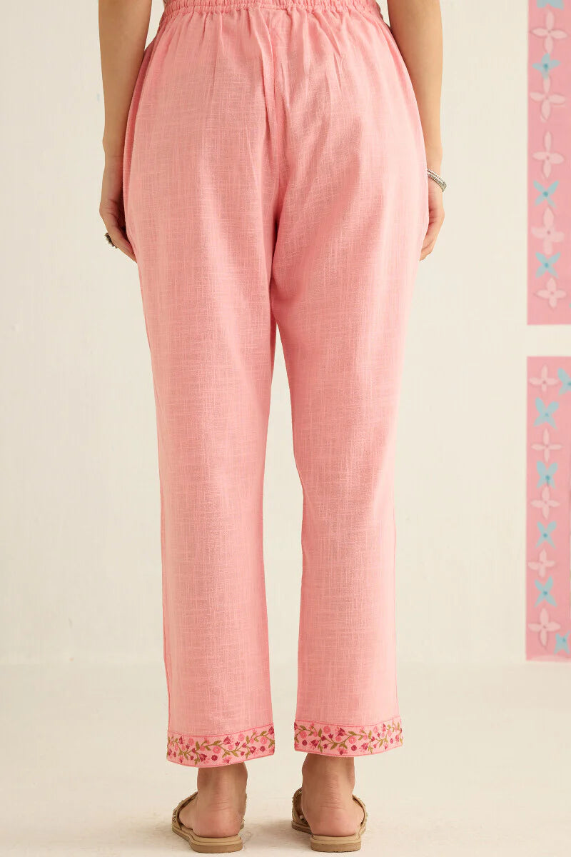 Surplus: Mehraab Mahi Pink Narrow Pants