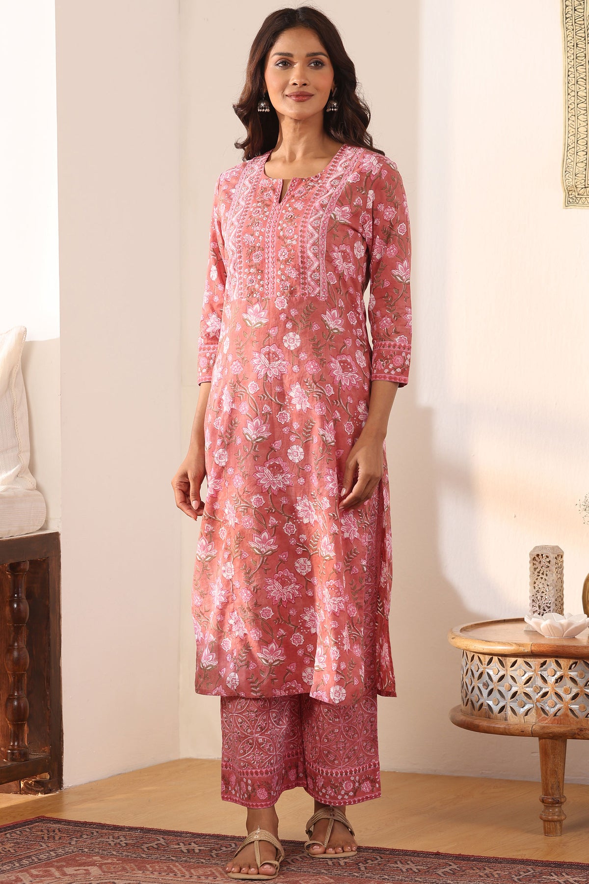 Roz Meher Ada Sanganeri Kurta