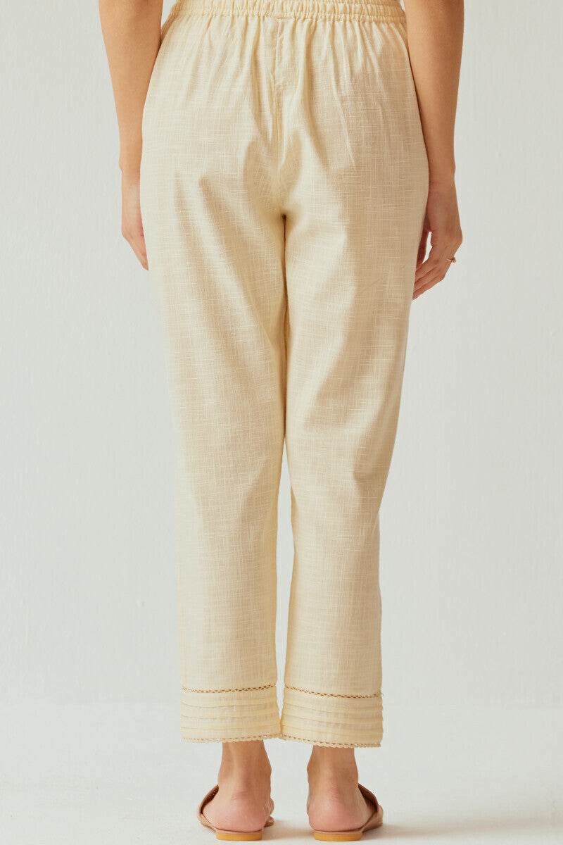 Roza Zara Cream Narrow Pants