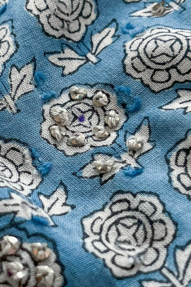 Neelofar Gulbano Sanganeri Kurta