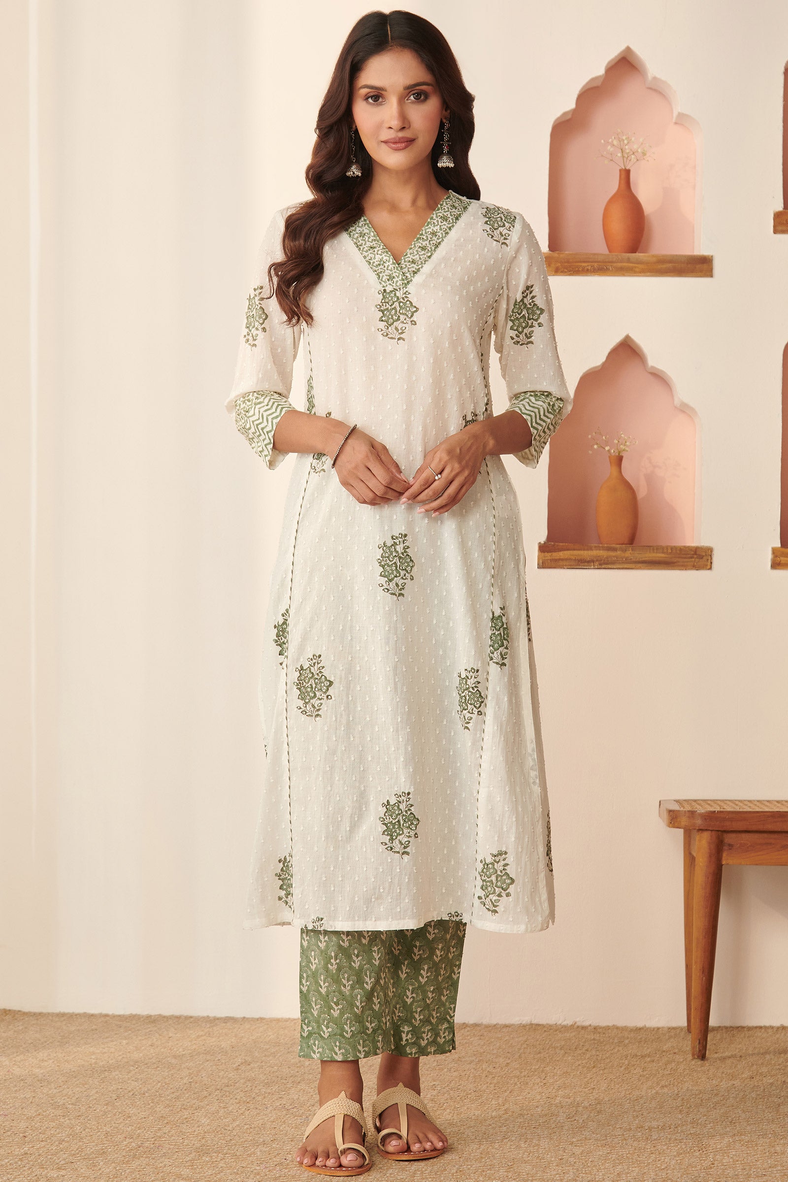 Rosheen Saher Sanganeri Kurta