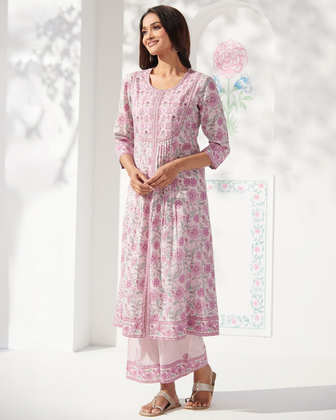 Gulbahar Aliza Sanganeri Kurta