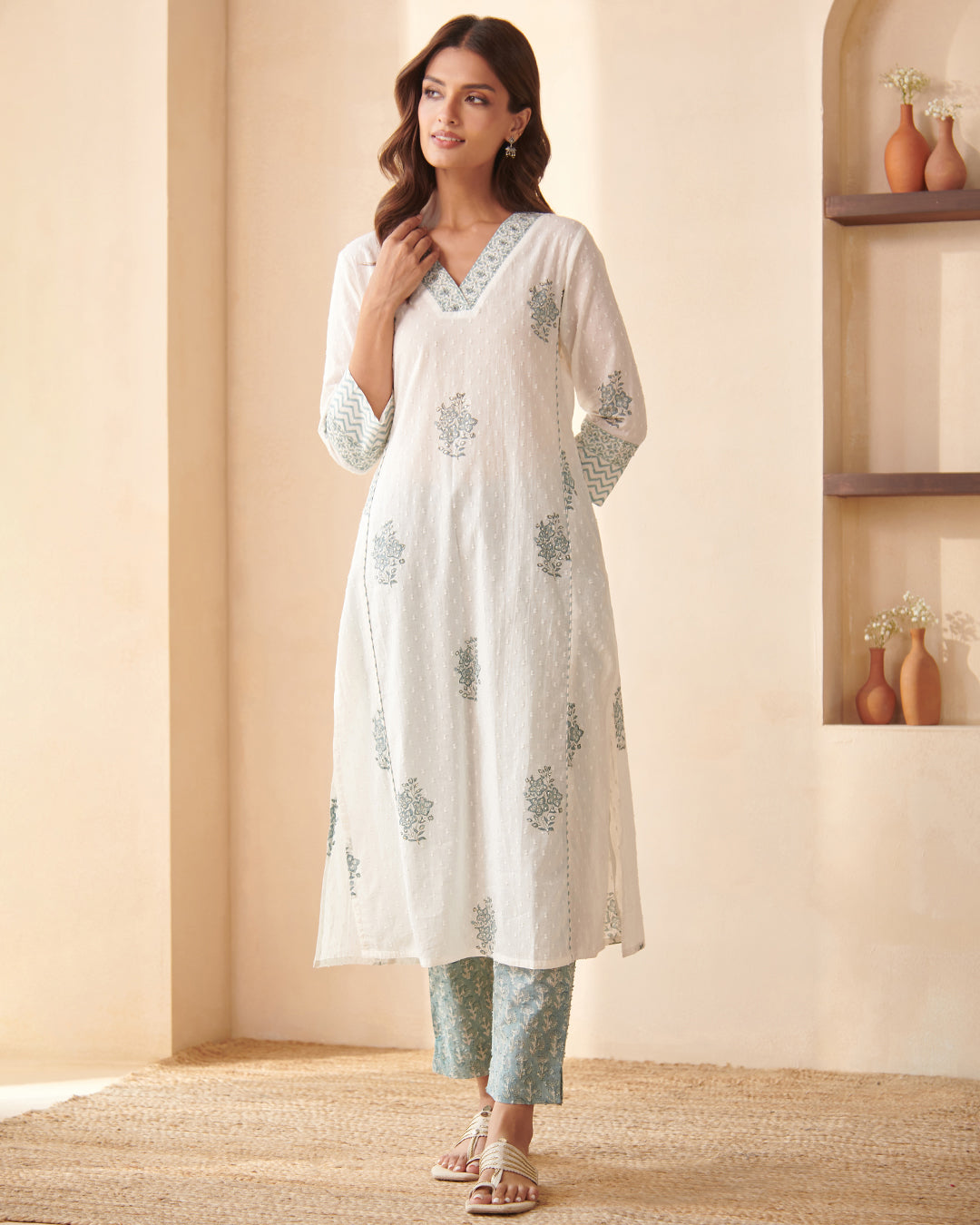 Rosheen Shireen Sanganeri Kurta
