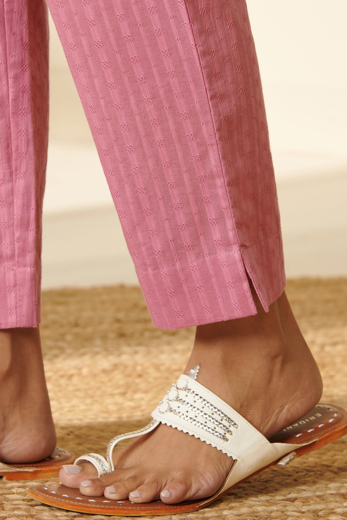 Roza Mariyah Pink Narrow Pants