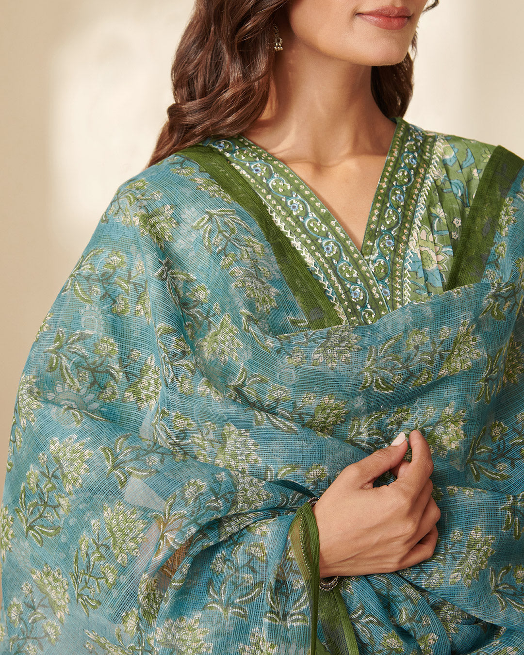 Gulbarg Aleena Sanganeri Dupatta
