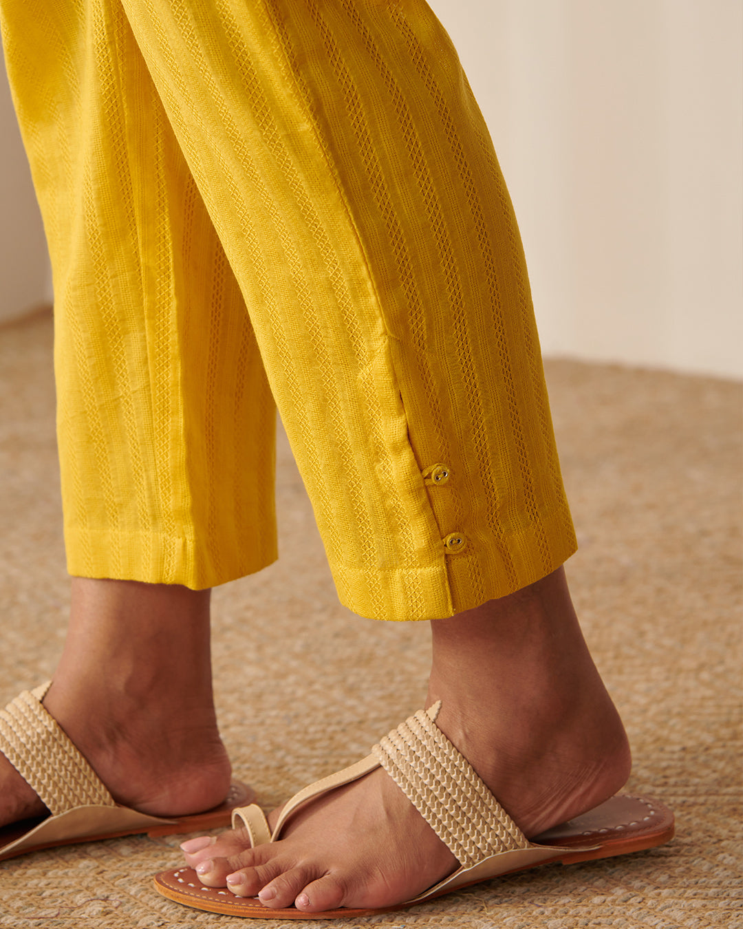Roza Rahima Bamboo Yellow Pants