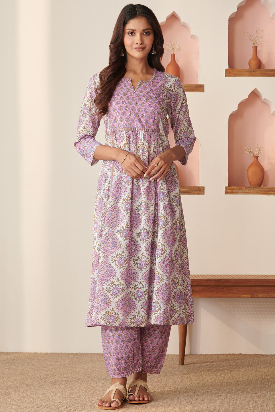 Gulbarg Sahiba Sanganeri Kurta