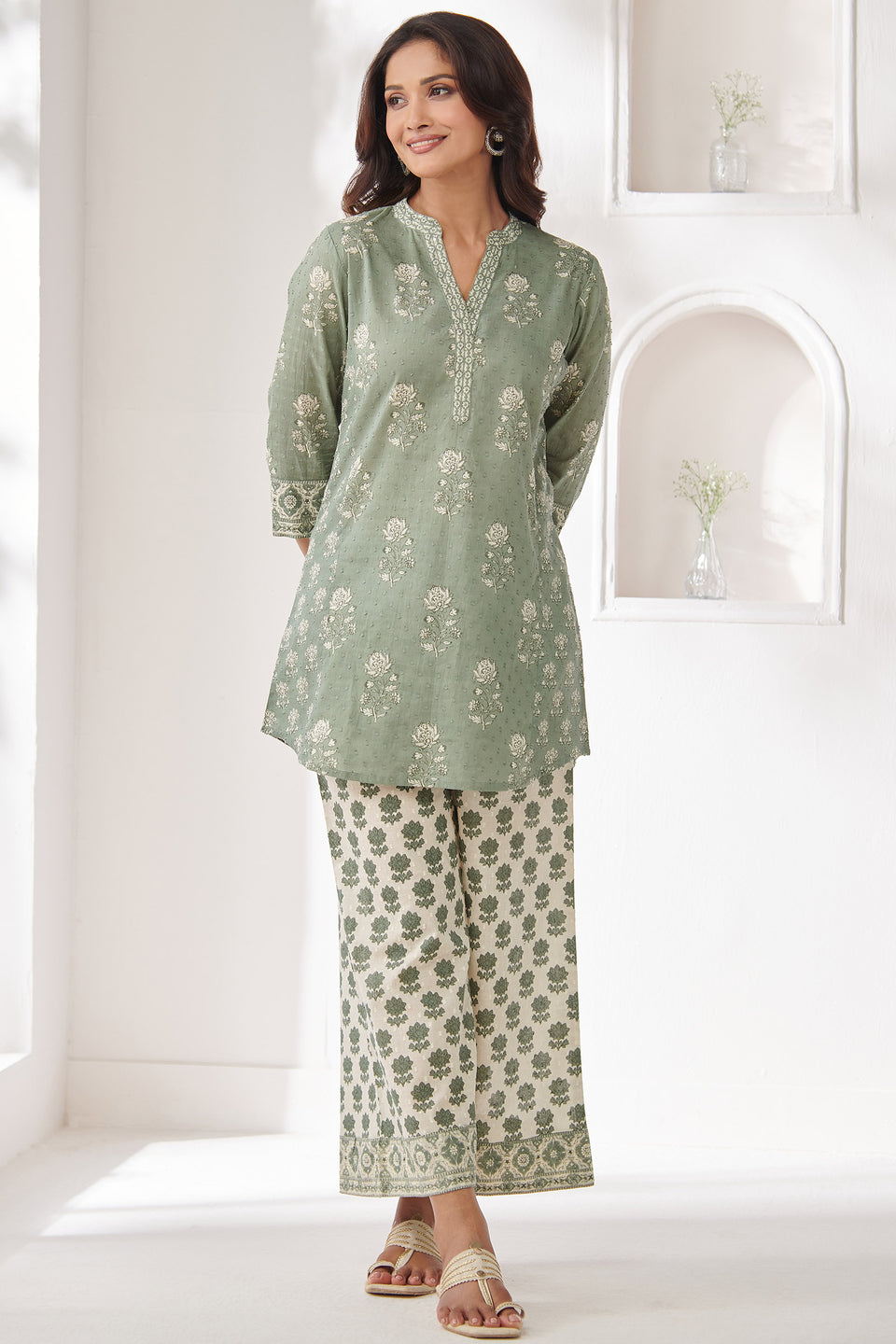 Gulbarg Inaya Sanganeri Co-Ord Set