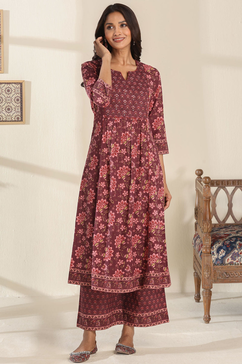 Surplus: Gauhar Nadira Sanganeri Kurta