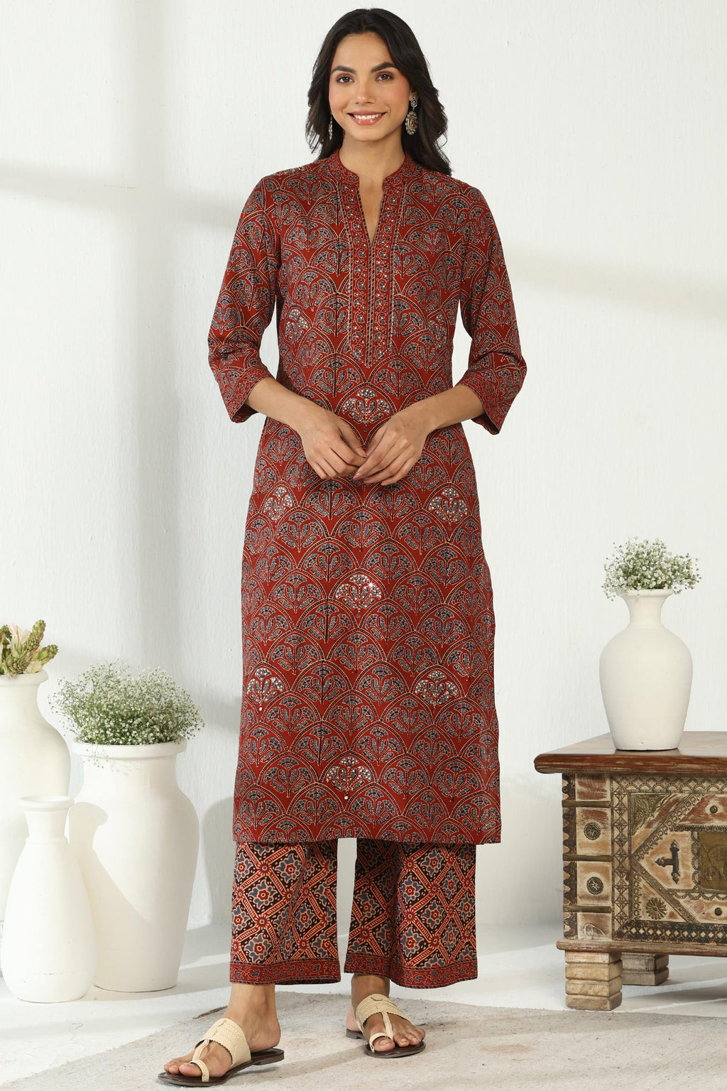 Sehra Samira Ajrak Kurta