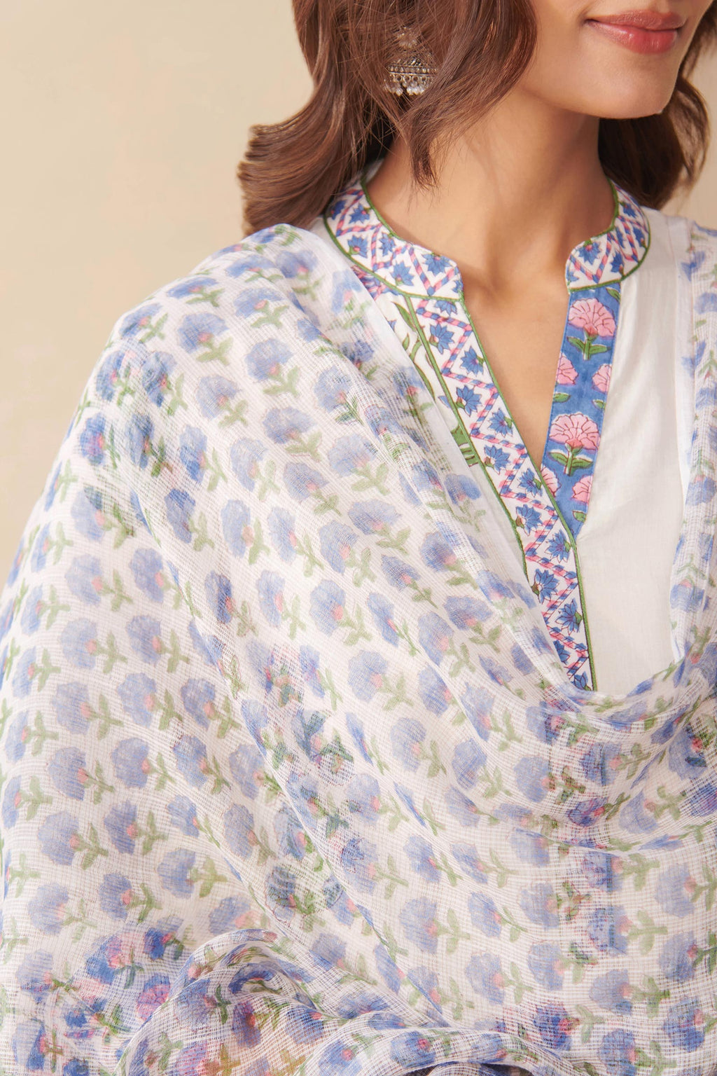 Gulbarg Zeinab Sanganeri Dupatta