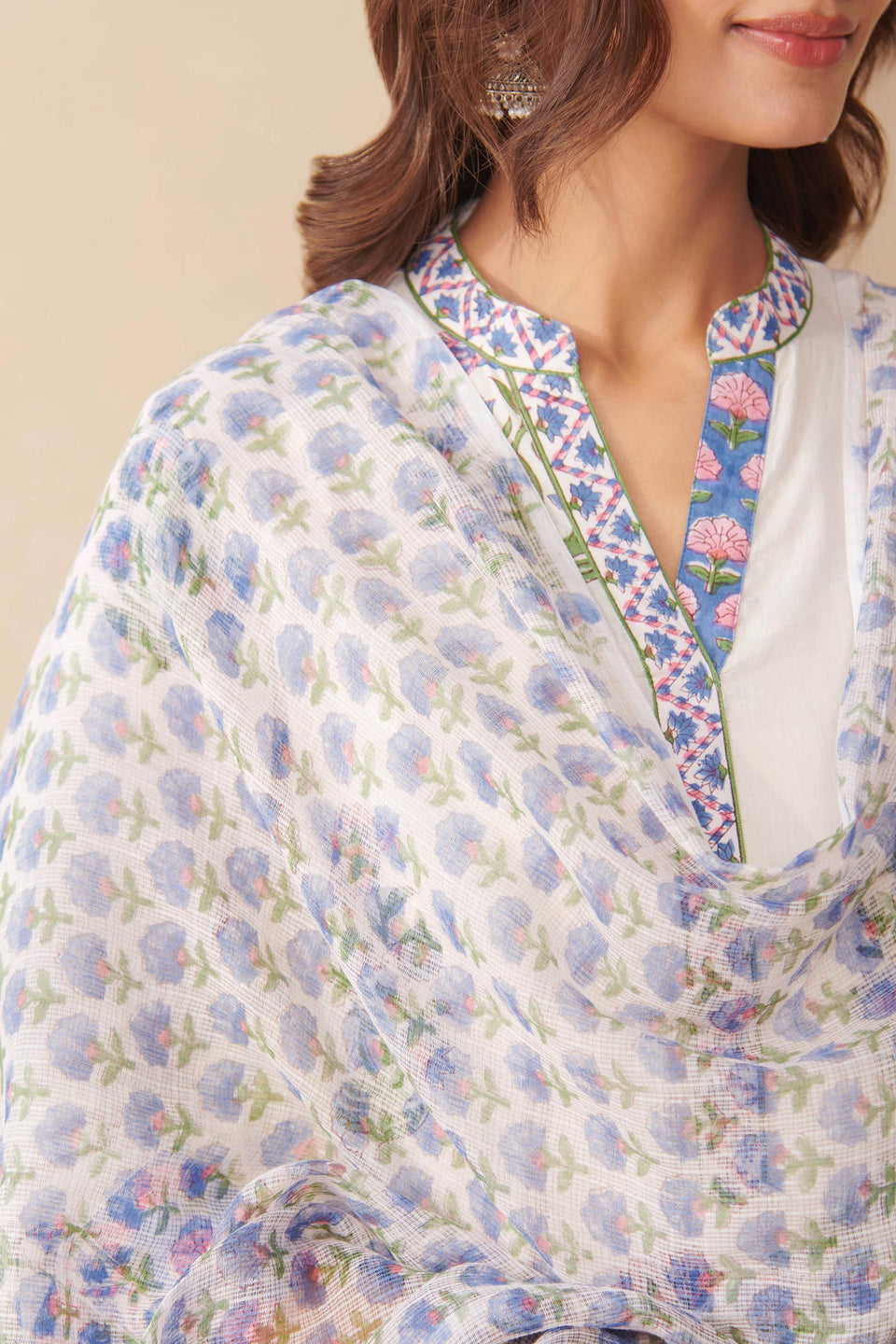 Gulbarg Zeinab Sanganeri Dupatta