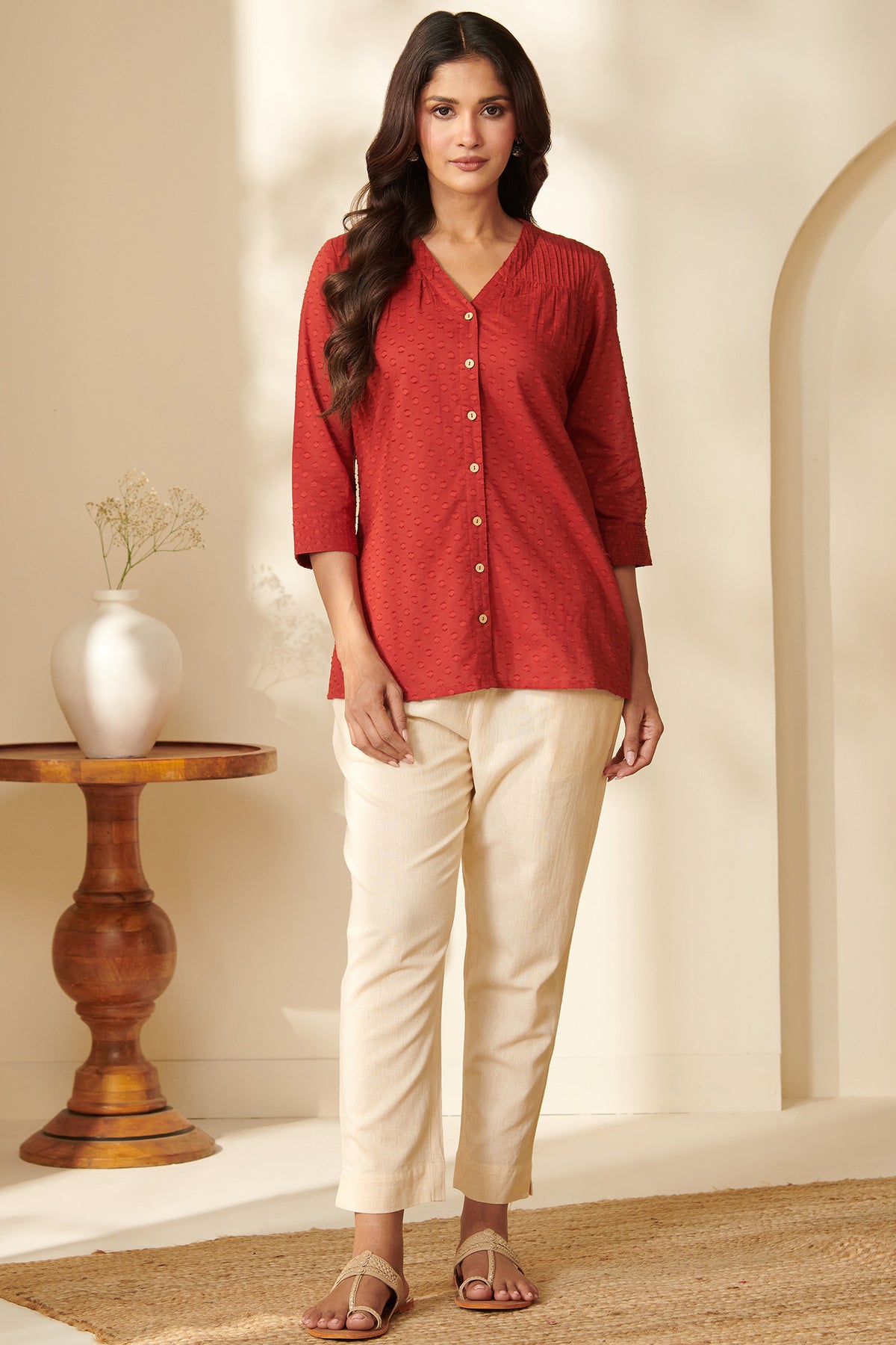 Roza Razia Ruby Red Top
