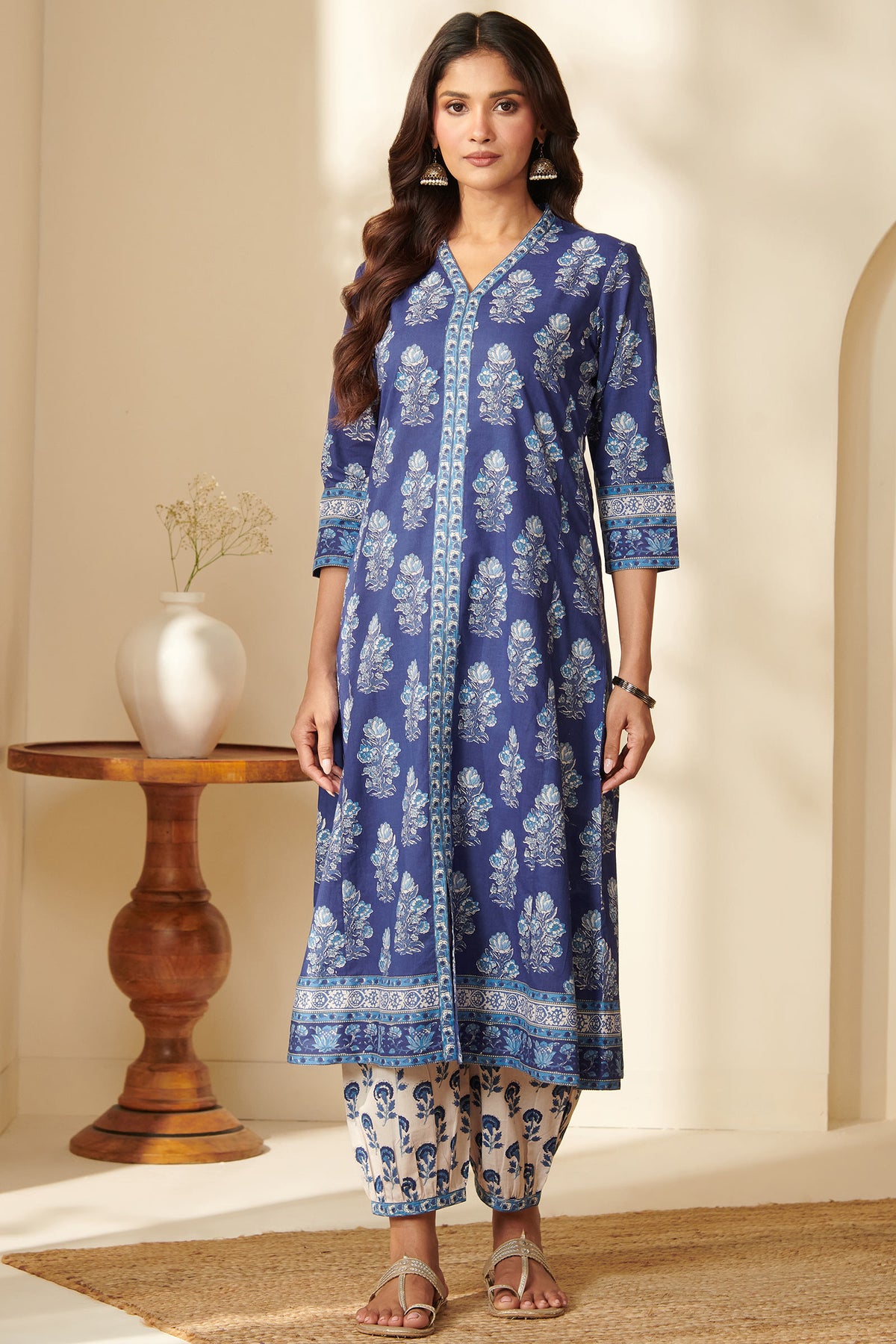 Neelofar Zoha Sanganeri Kurta