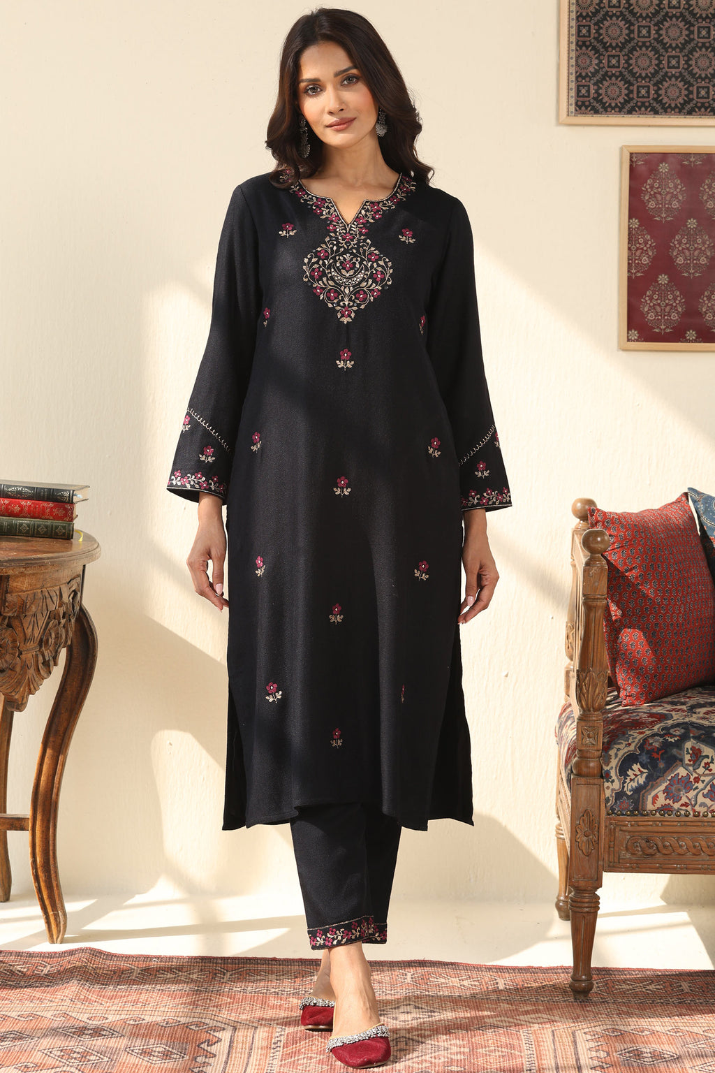 Naadirah Maryam Faux Wool Kurta