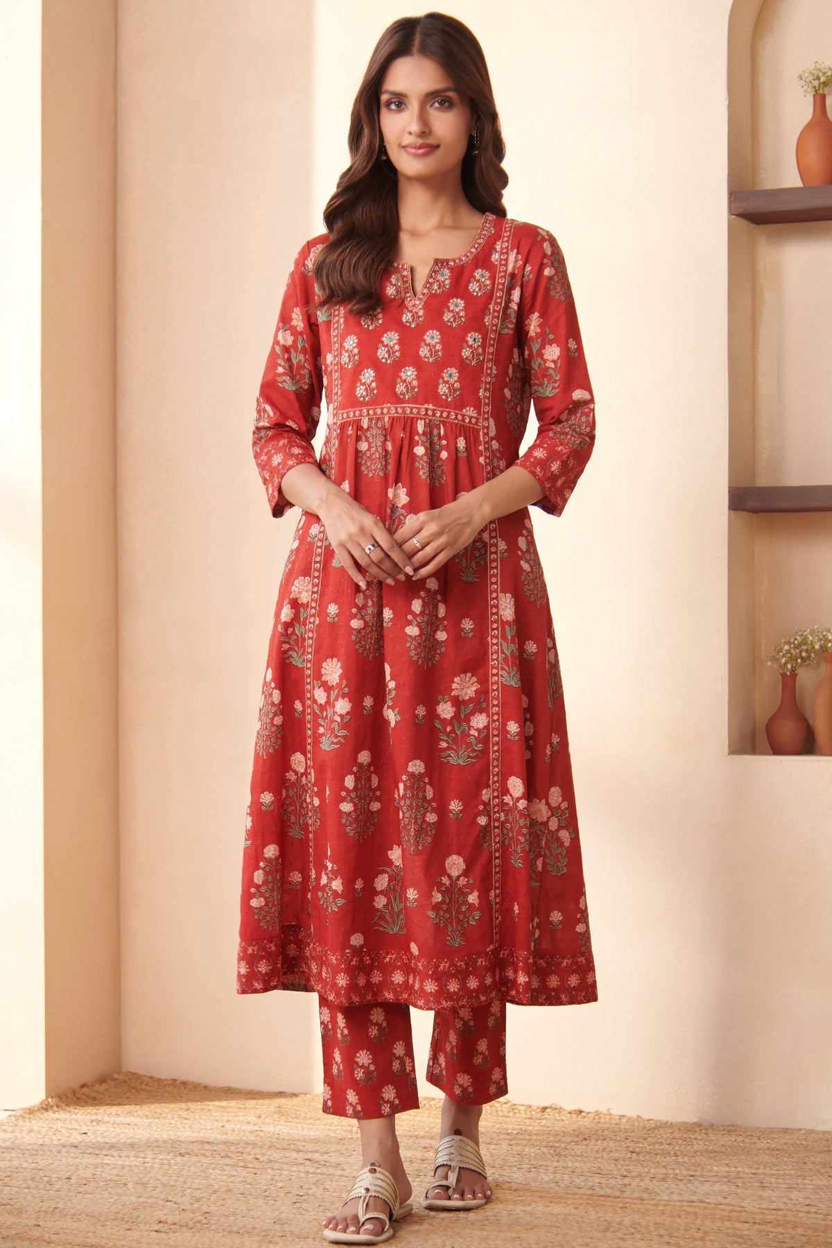 Gulbarg Yana Sanganeri Kurta