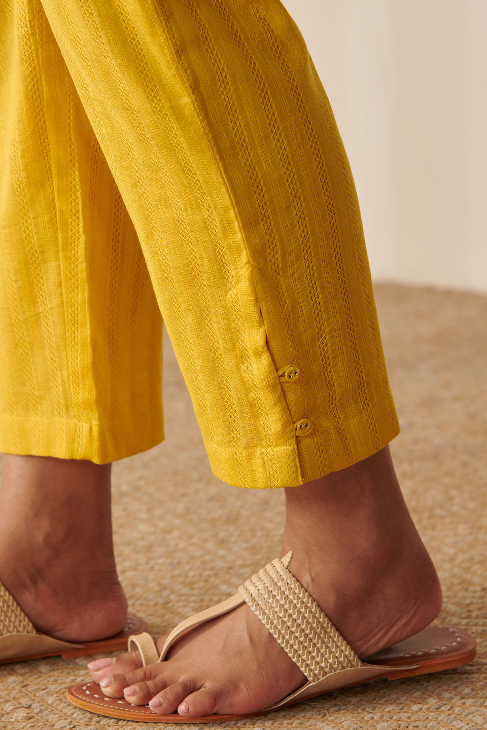 Roza Rahima Bamboo Yellow Pants