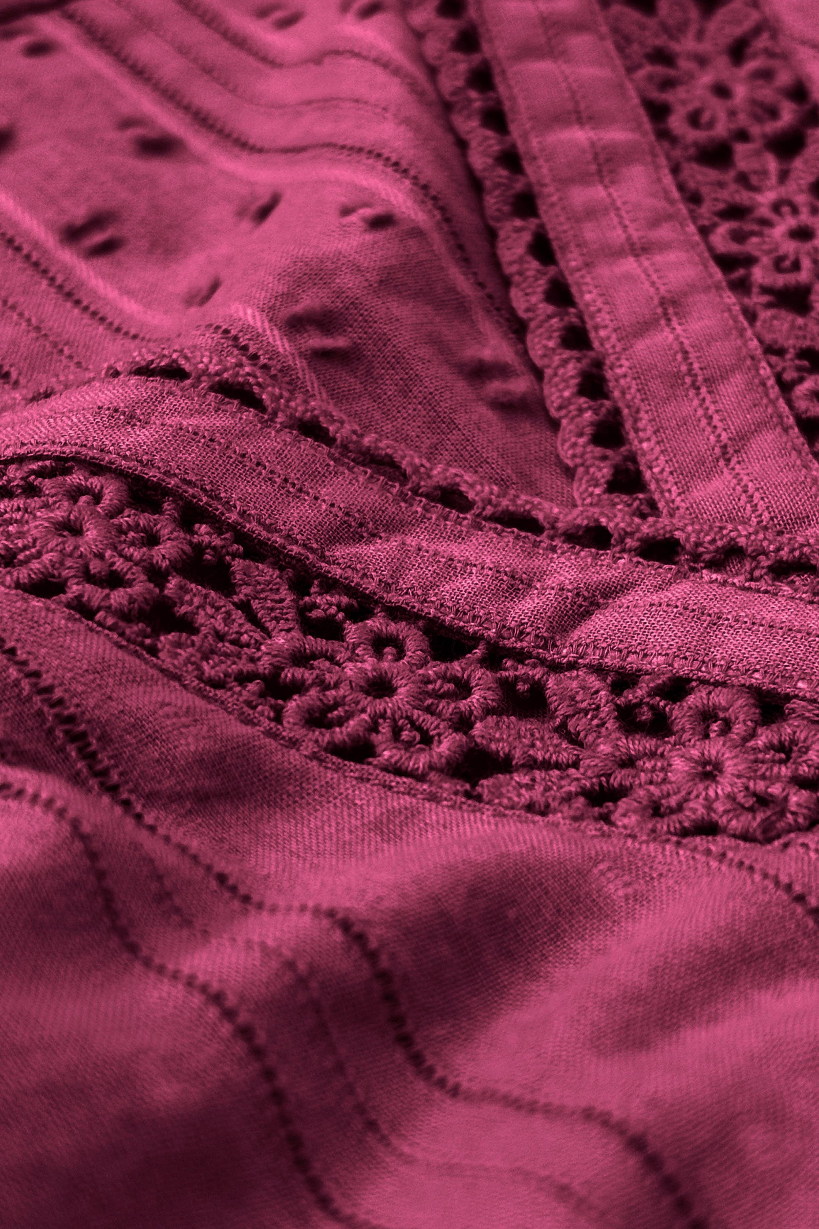 Roza Sehr Plum Kurta