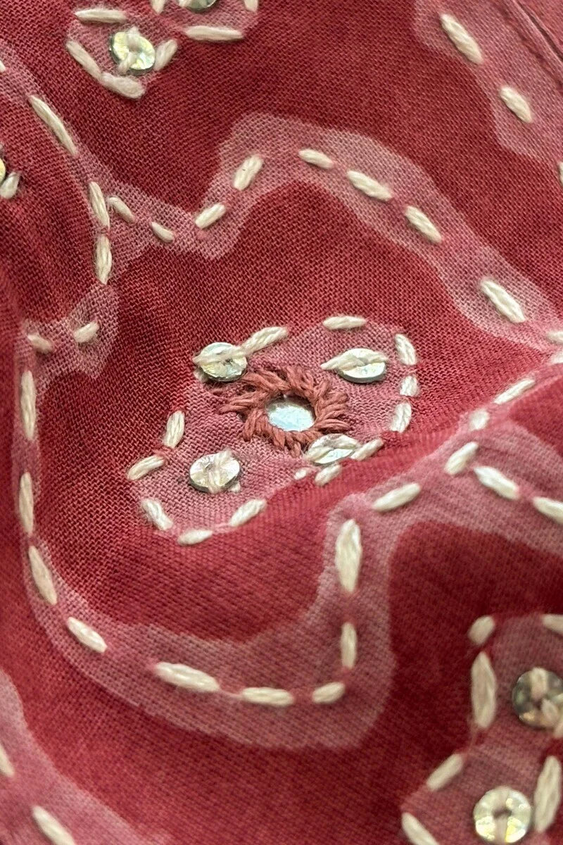 Surplus: Sehra Zarah Pink Dabu Kurta