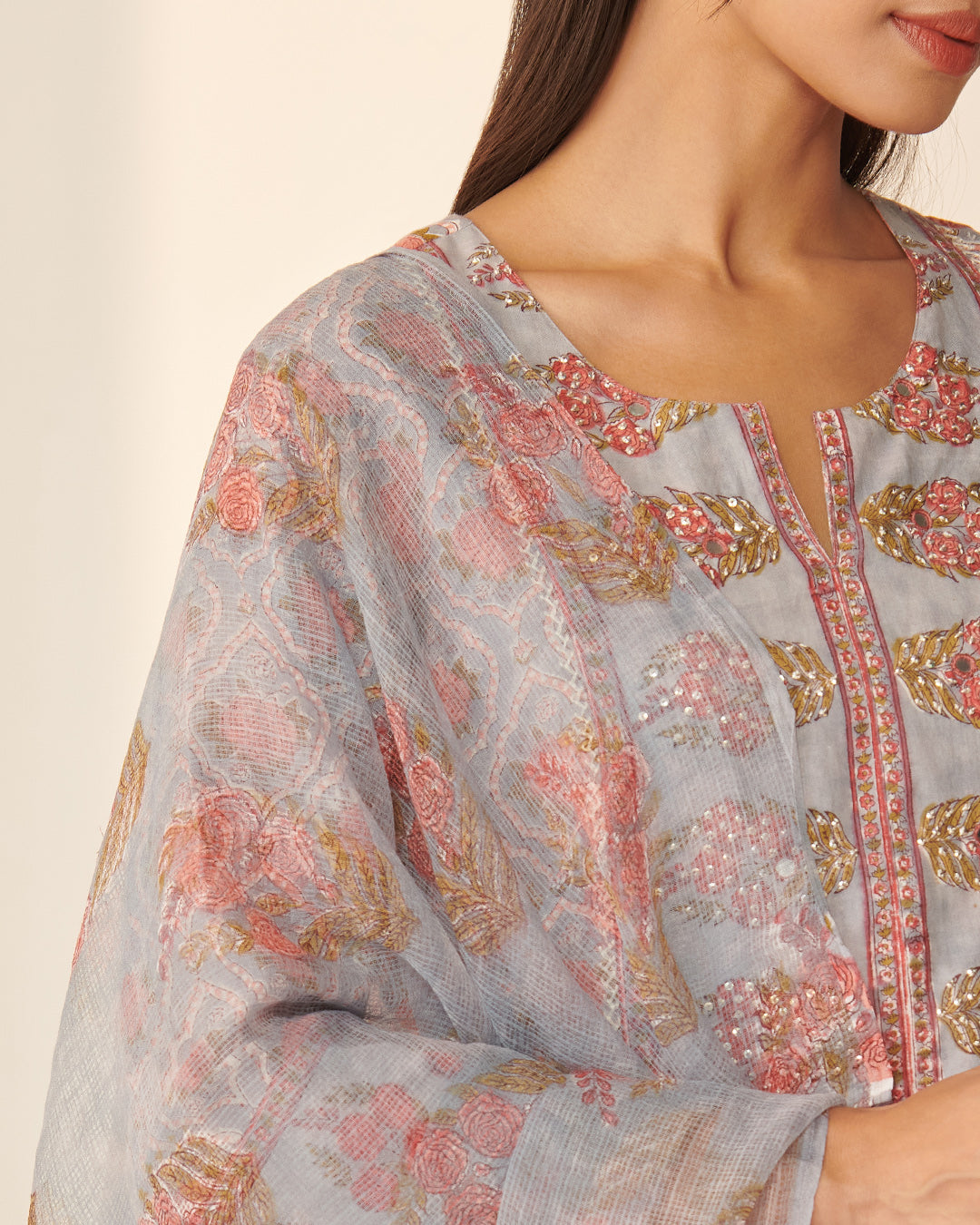 Roz Meher Sabrina Sanganeri Dupatta