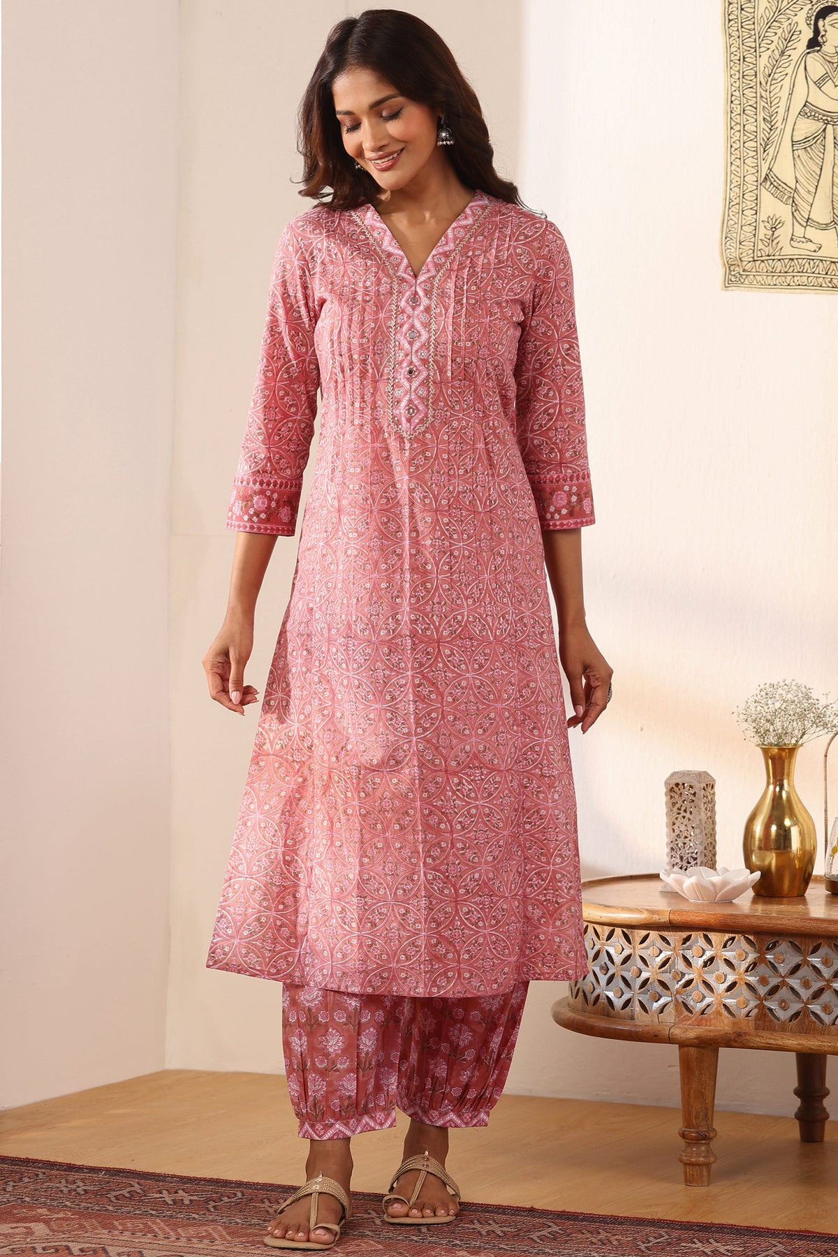 Roz Meher Ziya Sanganeri Kurta