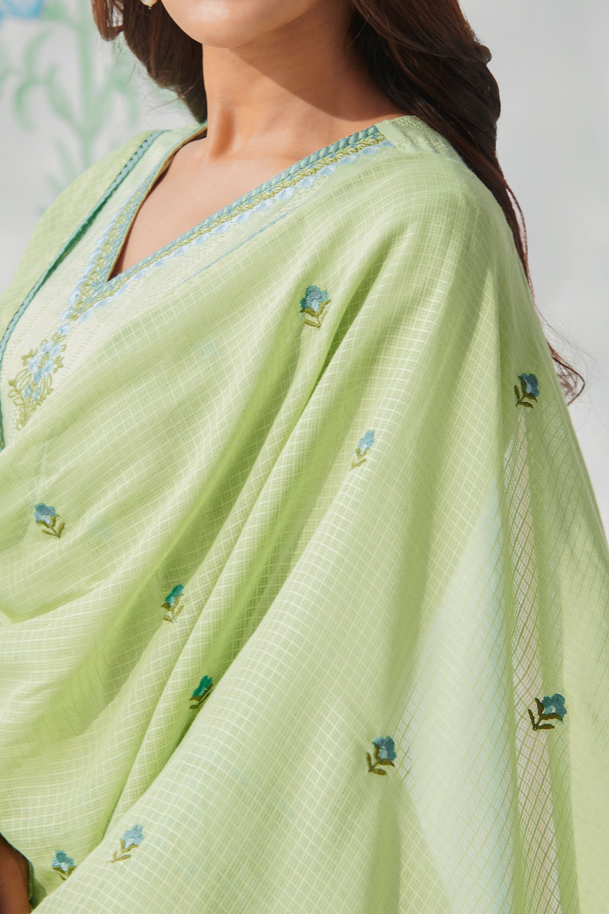 Mehraab Amira Green Dupatta