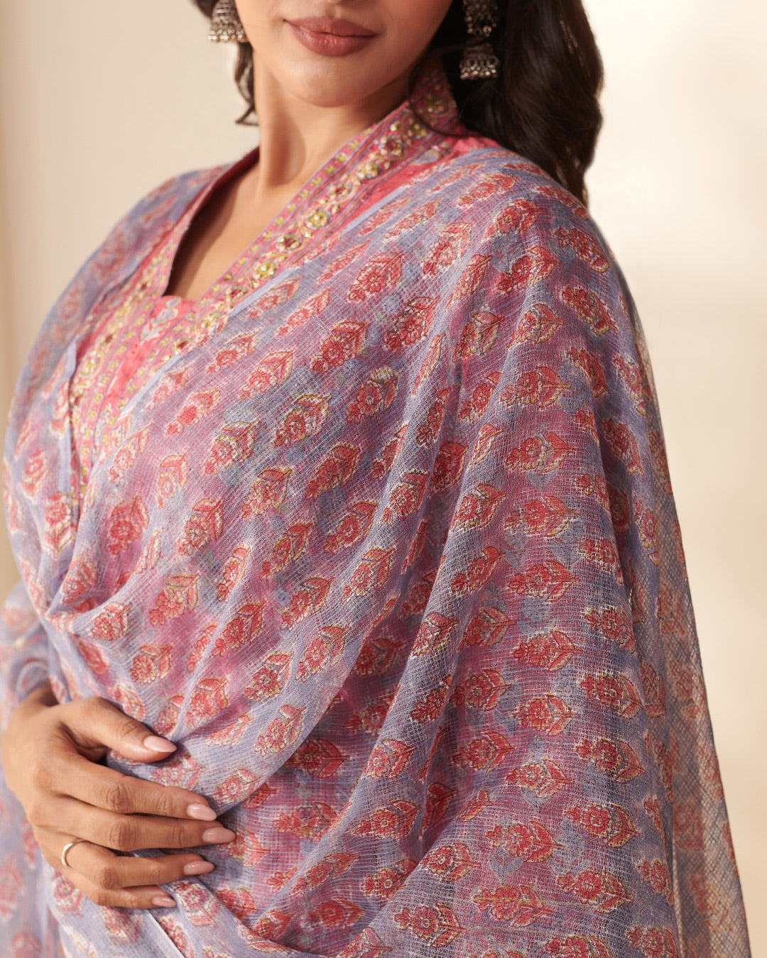 Gulbarg Fida Sanganeri Dupatta