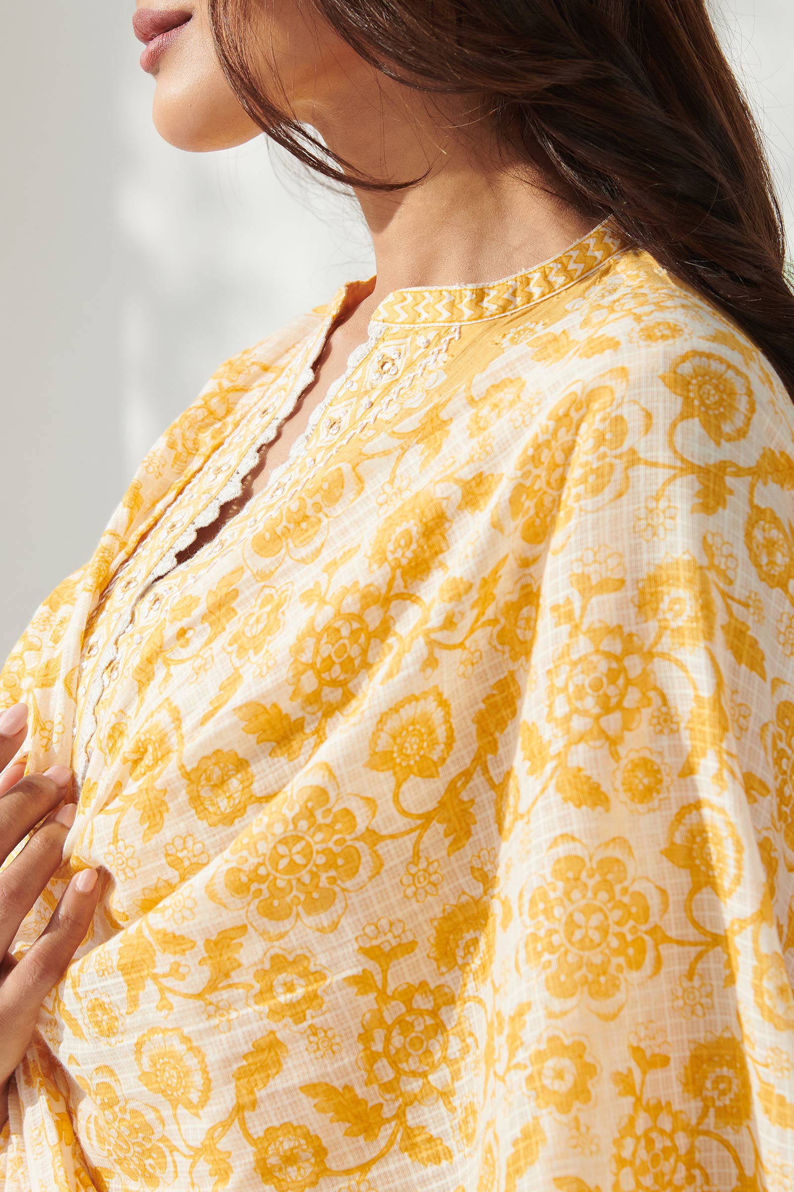 Gulbahar Pariza Sanganeri Dupatta