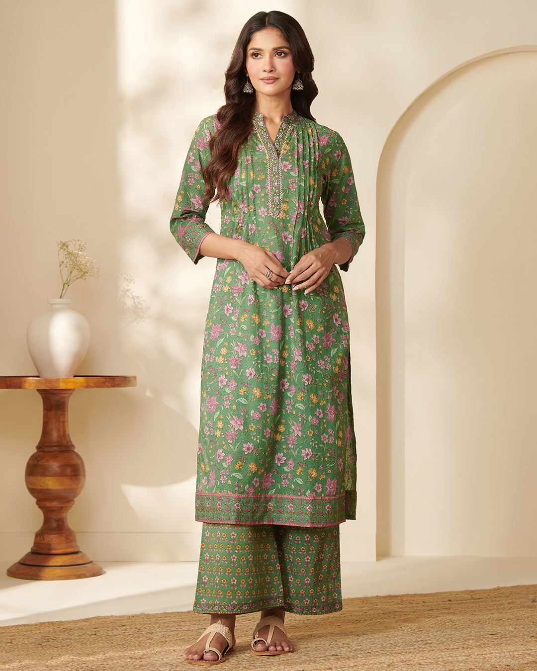 Gauhar Azaira Sanganeri Kurta