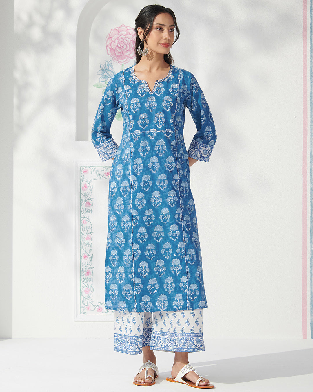 Neelofar Zunaira Sanganeri Kurta