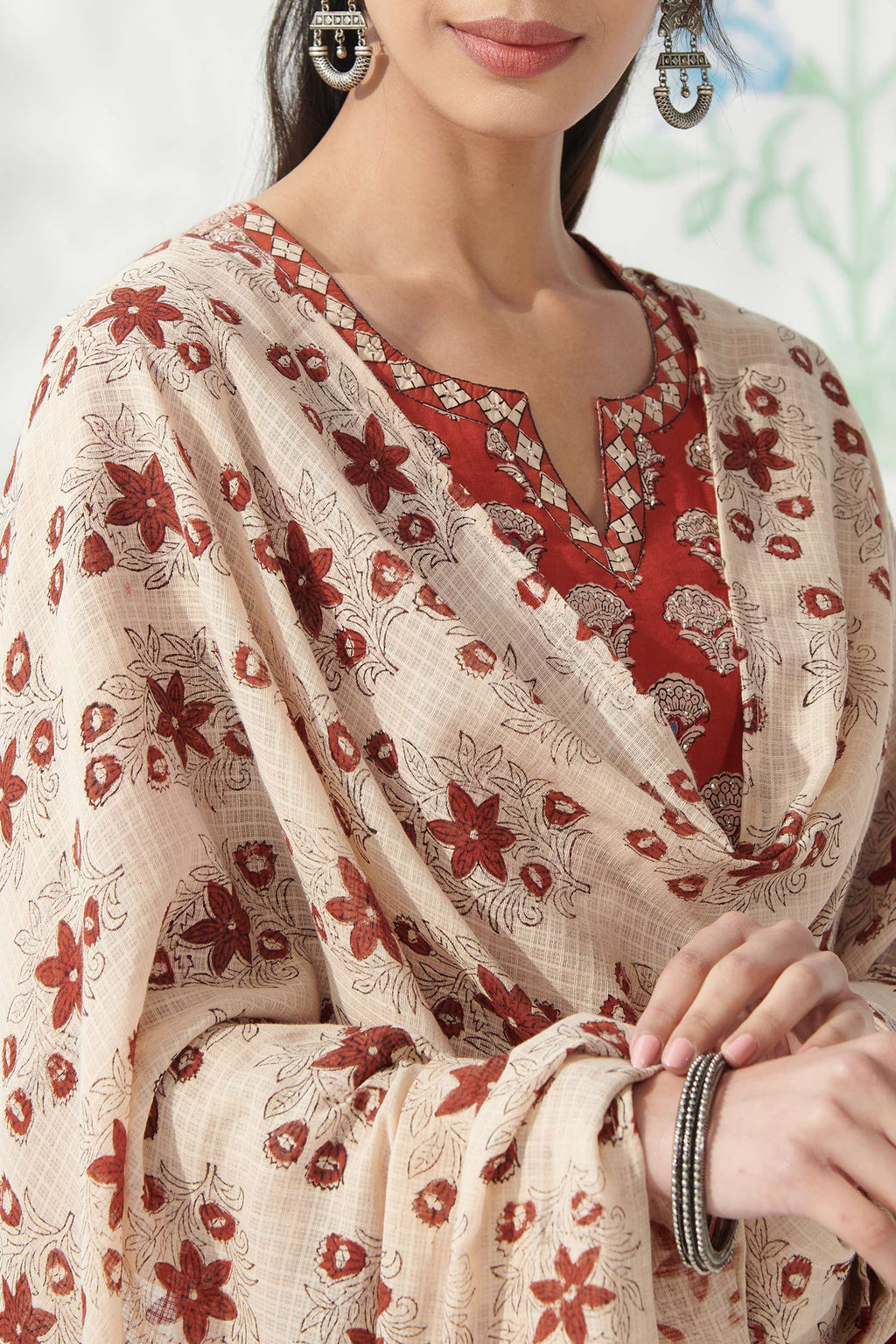 Sehra Sara Bagru Dupatta