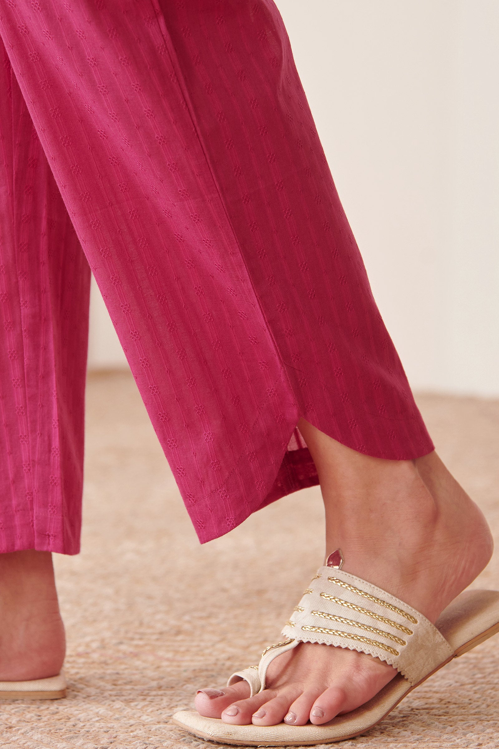 Roza Naimat Rani Pink Pants
