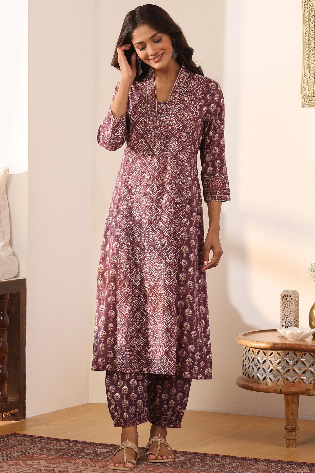 Gauhar Rasia Sanganeri Kurta