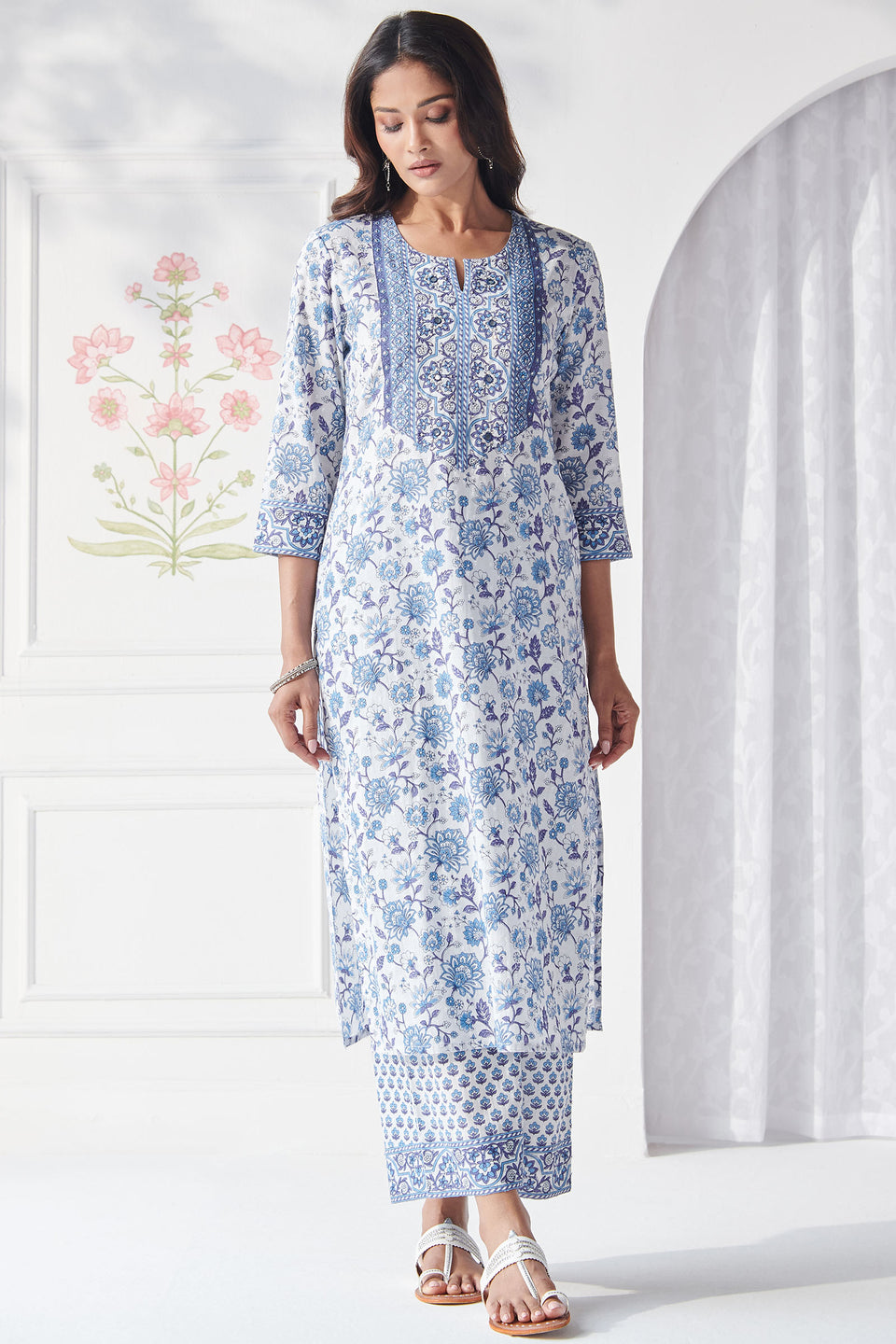 Neelofar Nazia Sanganeri Kurta