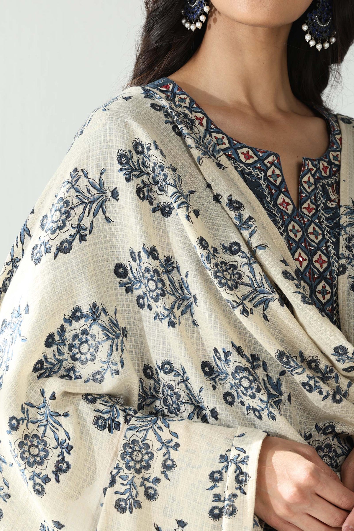 Sehra Afsana Bagru Dupatta