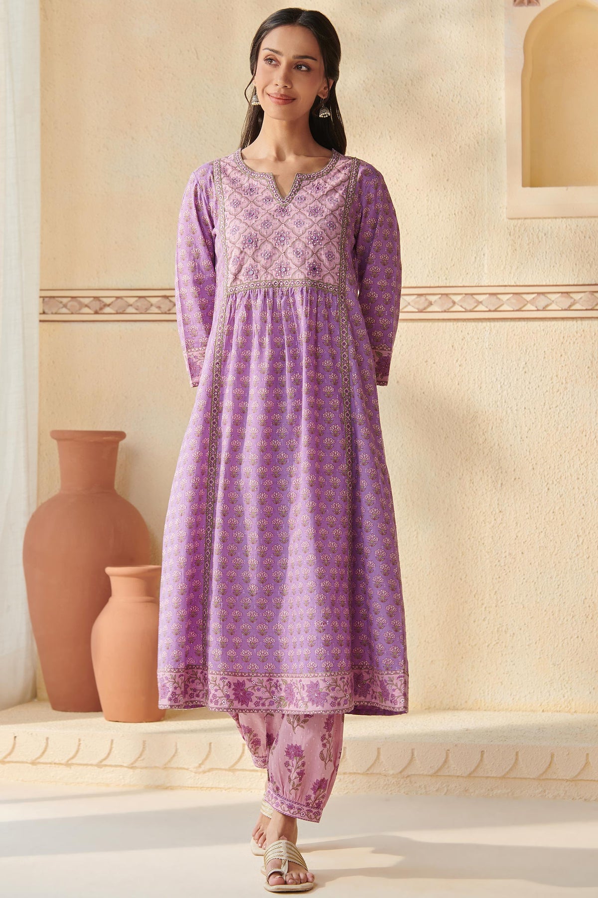 Gauhar Aaira Sanganeri Kurta