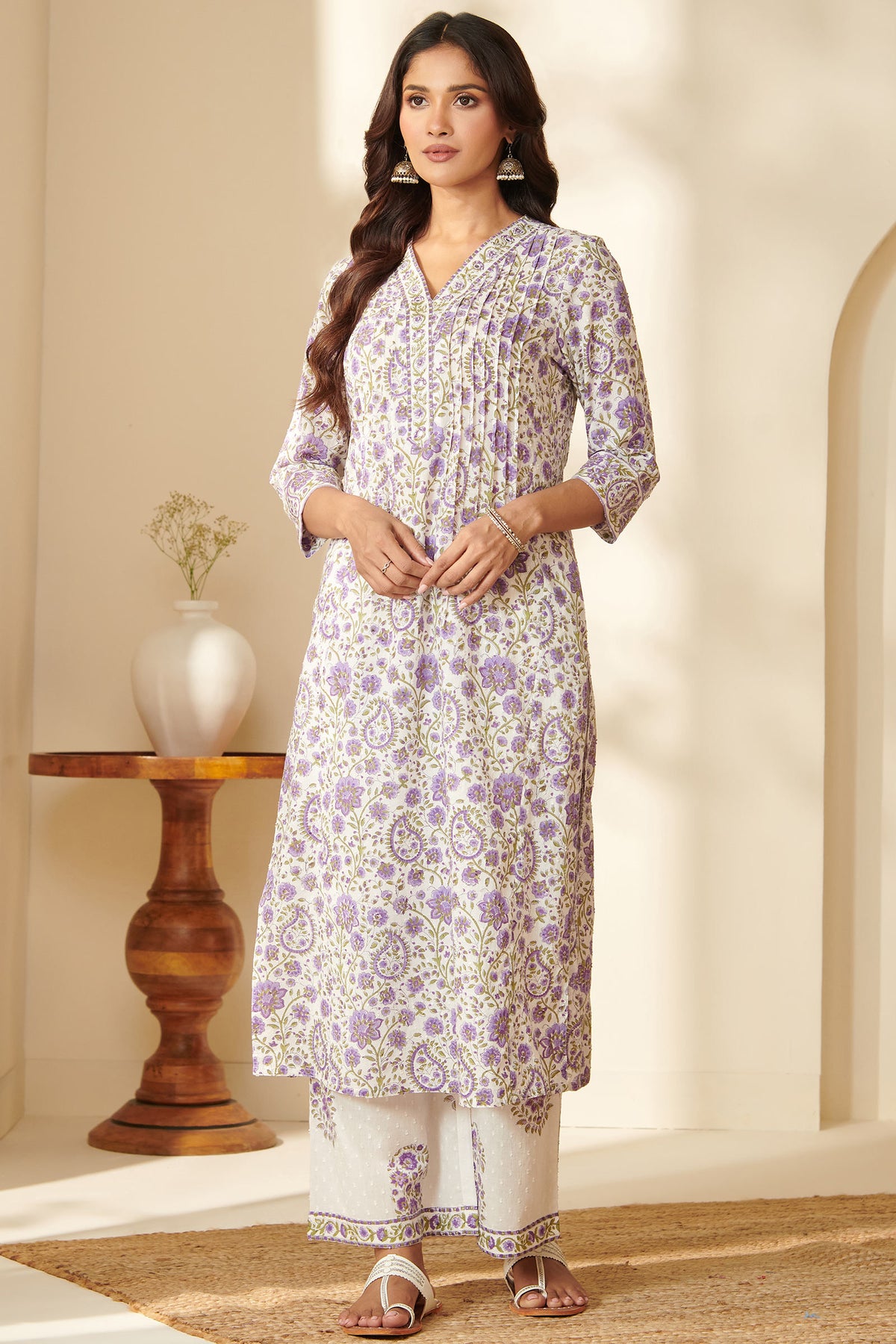 Gulbarg Azrah Sanganeri Kurta