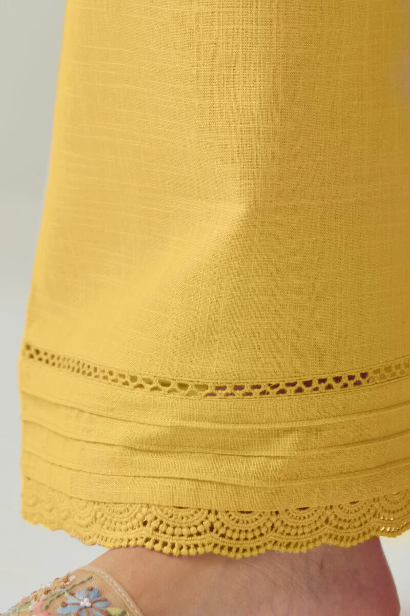 Surplus: Roza Zara Lemon Yellow Farsi