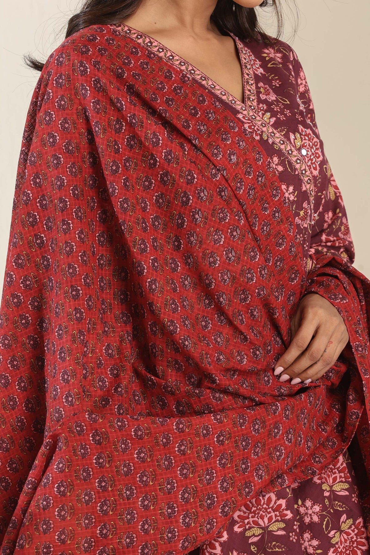Gauhar Nadira Sanganeri Dupatta