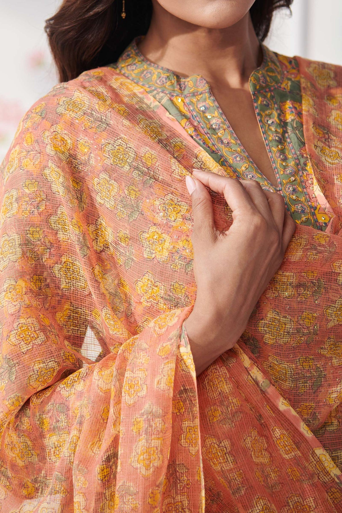 Gulzar Suhana Sanganeri Dupatta
