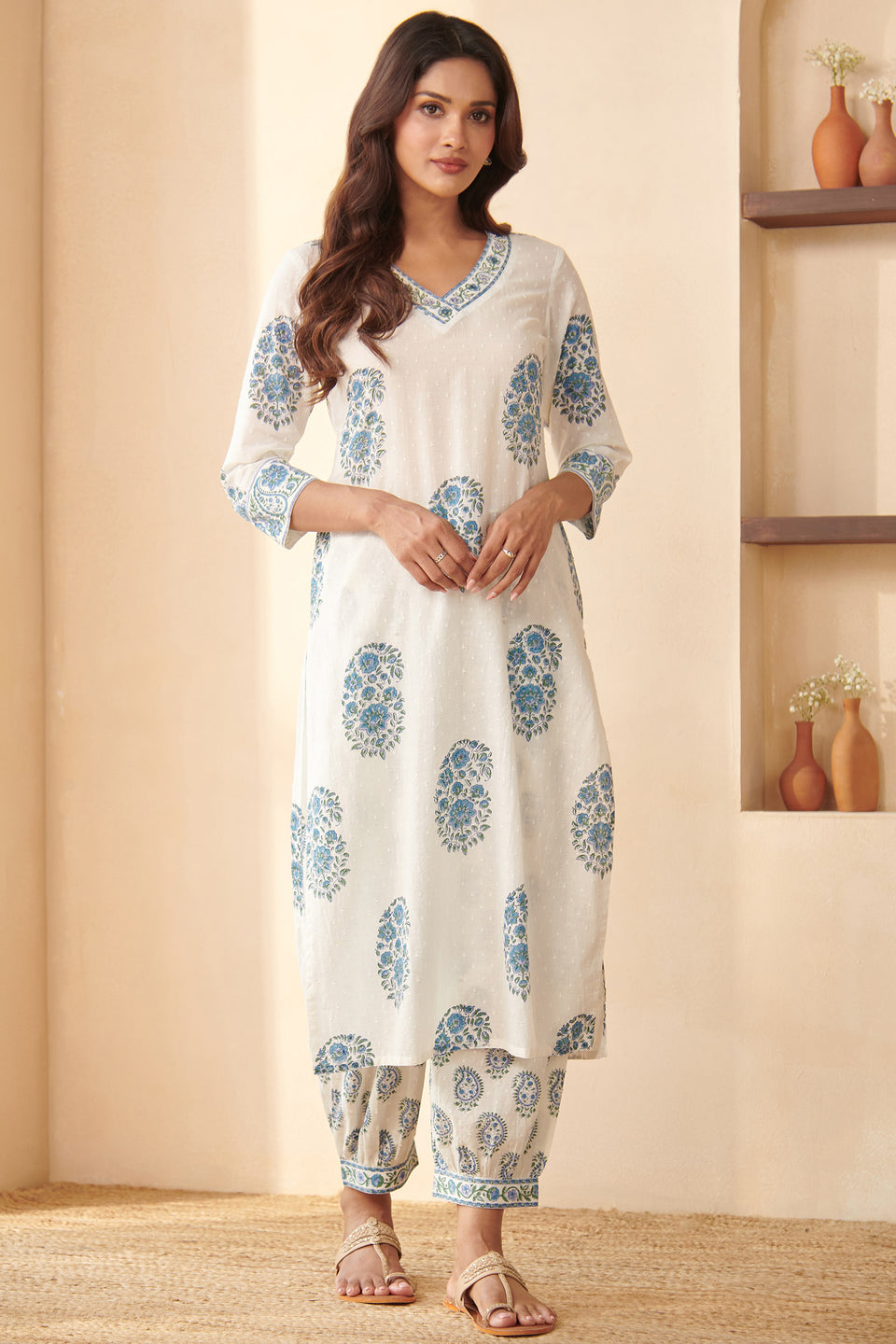 Gulbarg Ria Sanganeri Kurta