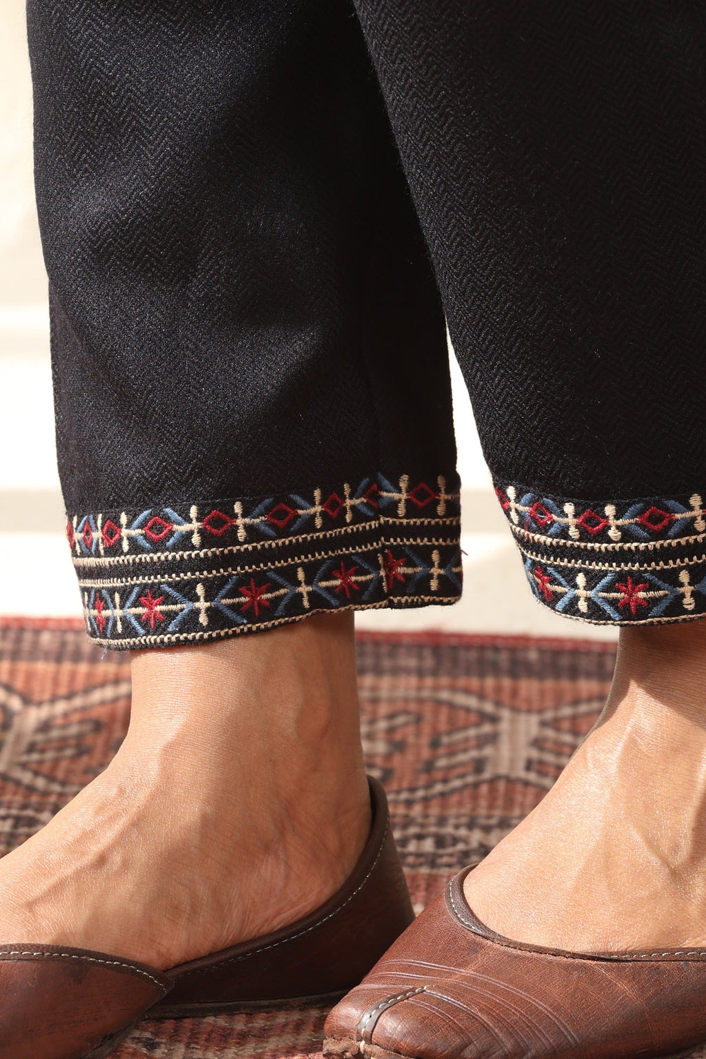 Surplus: Naadirah Zarina Faux Wool Narrow Pants